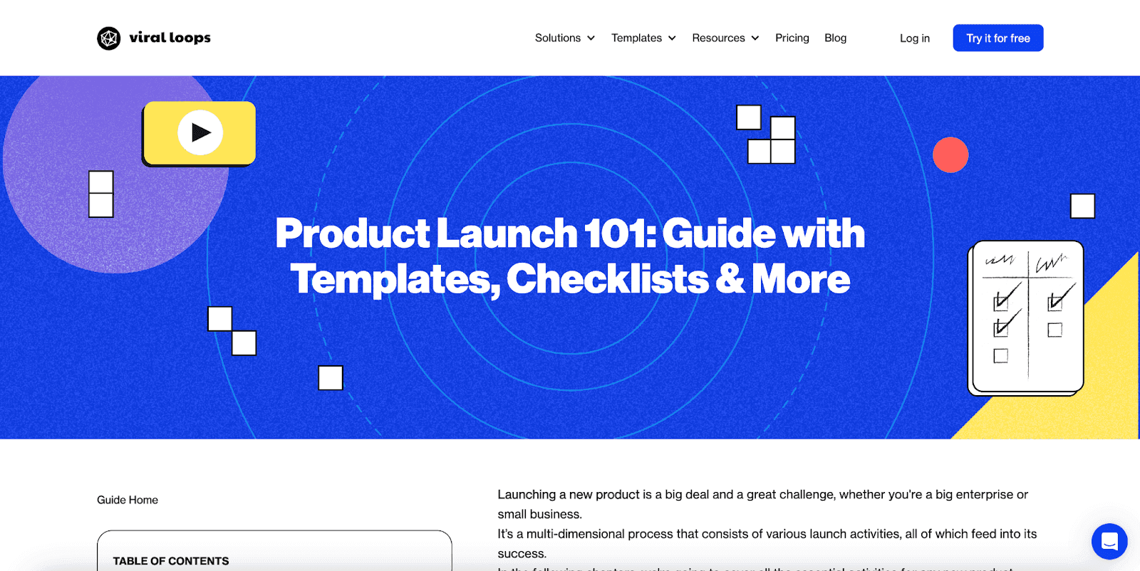 Viral loops product launch 101 guide