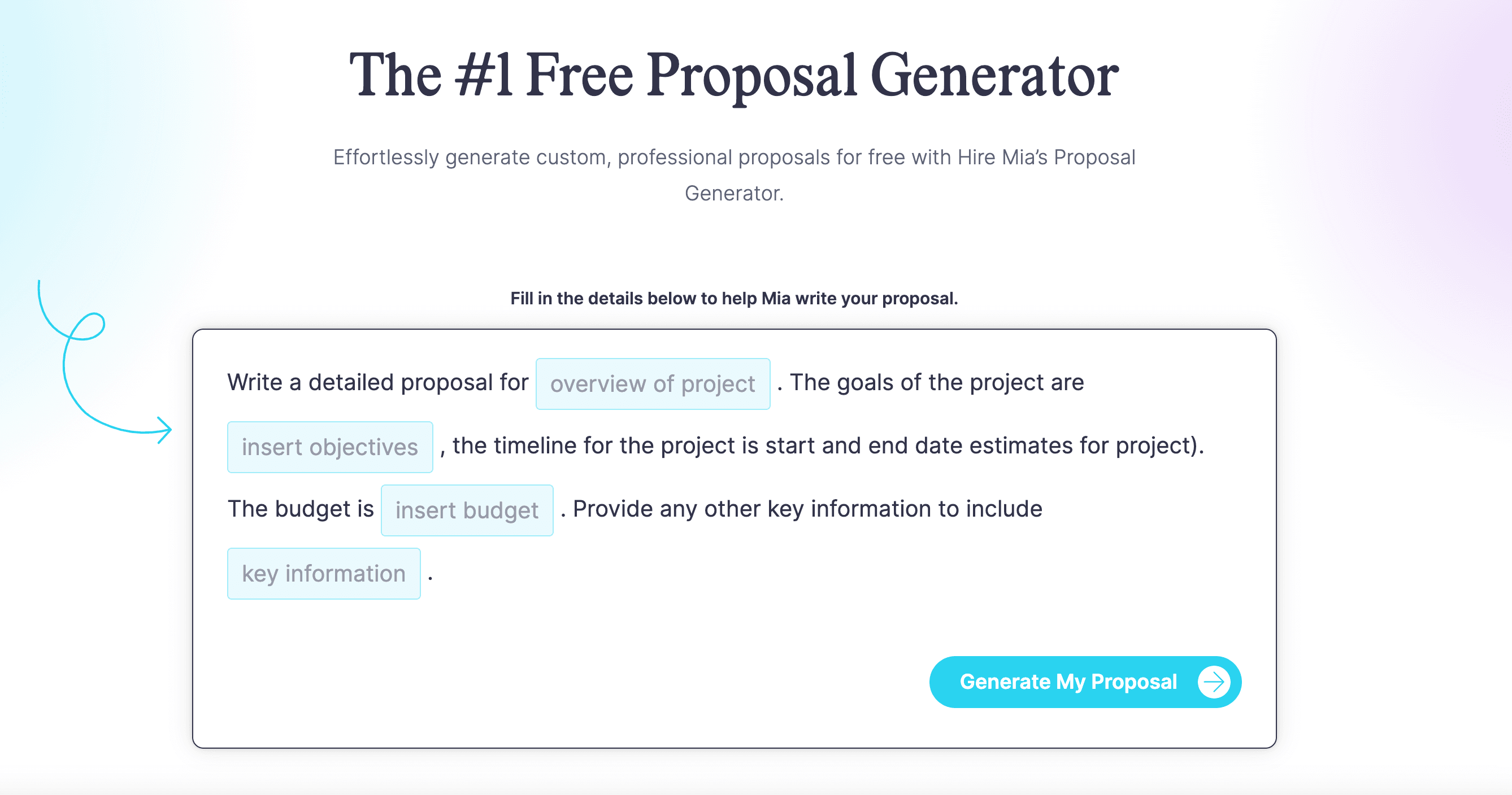 Coschedule proposal generator