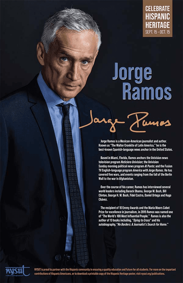 Jorge Ramos influencer partner for Hispanic heritage month 