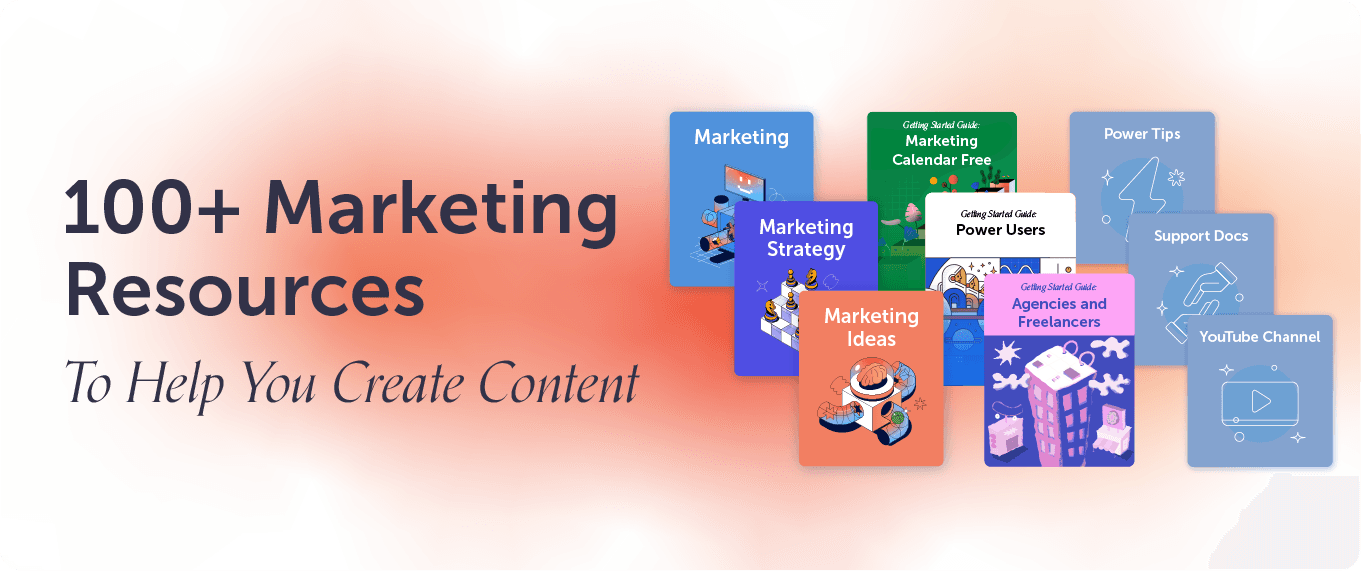 Cover Image for 100+ Marketing Resources To Help You Create Content & Drive Better Results