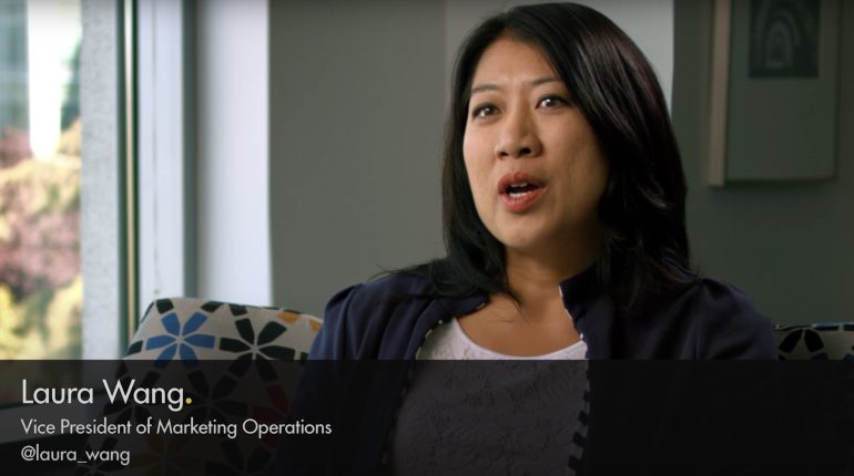 Laura Wang youtube video on successful marketing operations. 