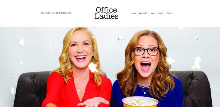 The Office Ladies podcast ft. Jenna Fischer and Angela Kinsey