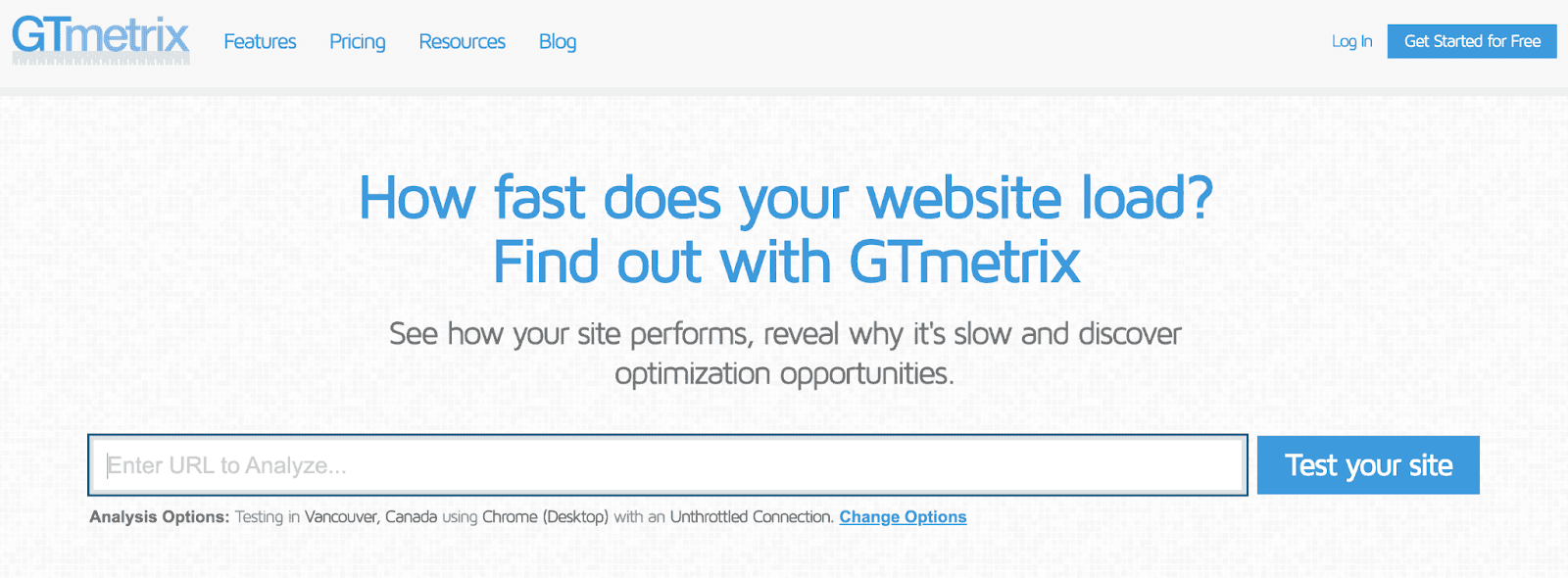 GTmetrix - How fast does your website load? Find out with GTmetrix