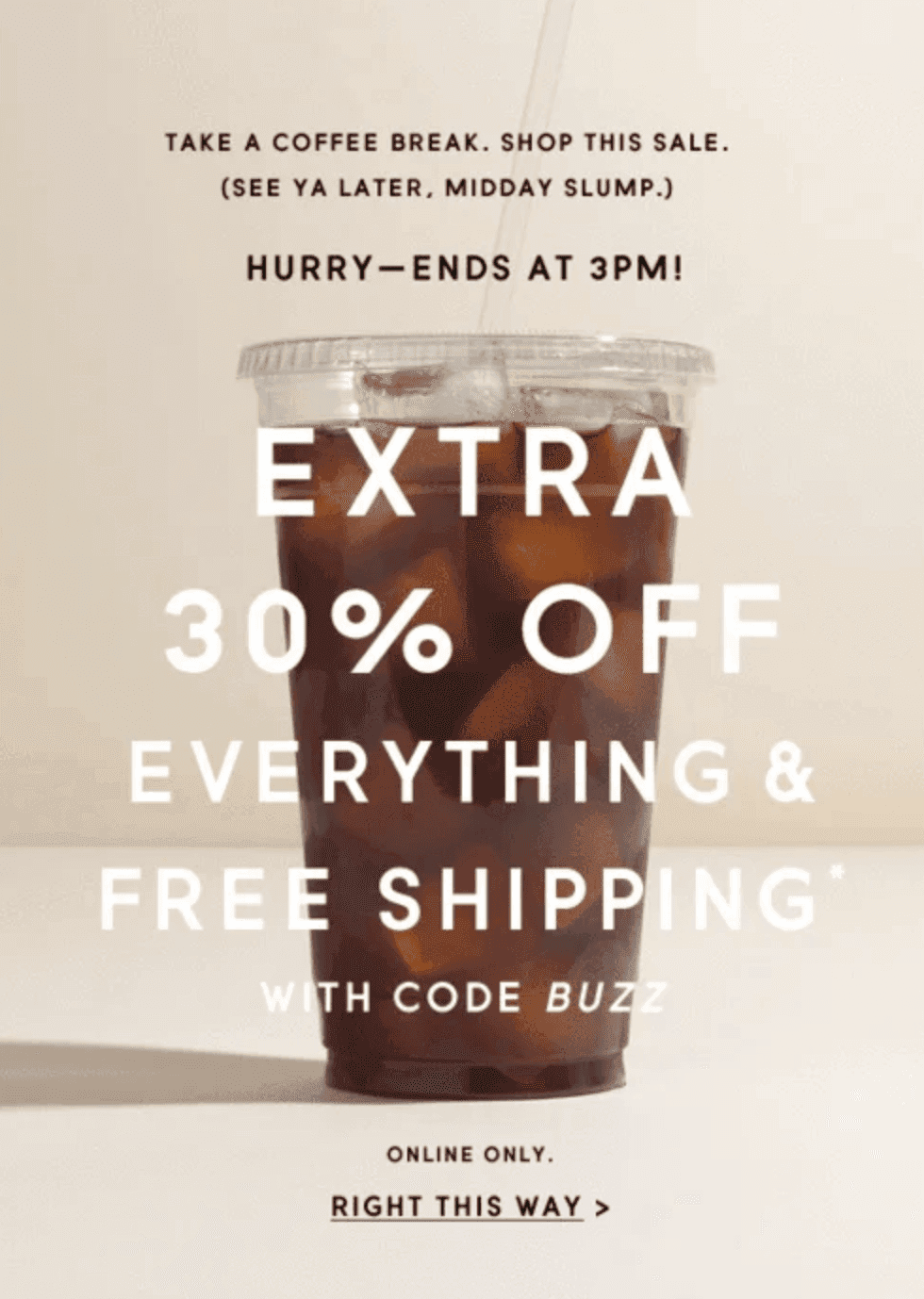 J Crew flash sale - extra 30% off everything and free shipping with code Buzz