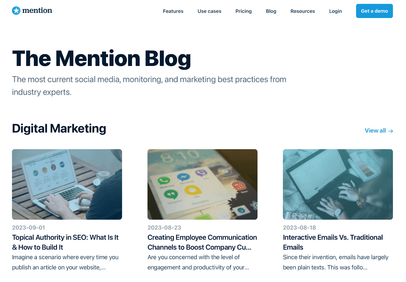 The Mention Blog - The most current social media, monitoring, and marketing best practices from industry experts.