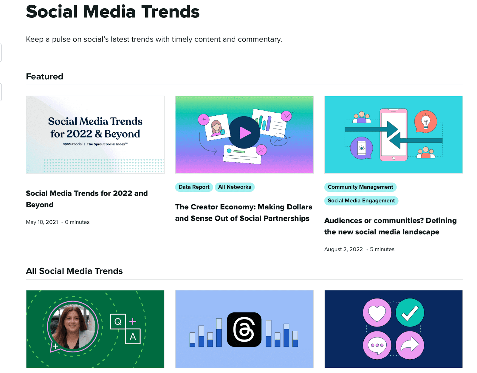 Social Media Trends - keep a pulse on social's latest trends with timely content and commentary