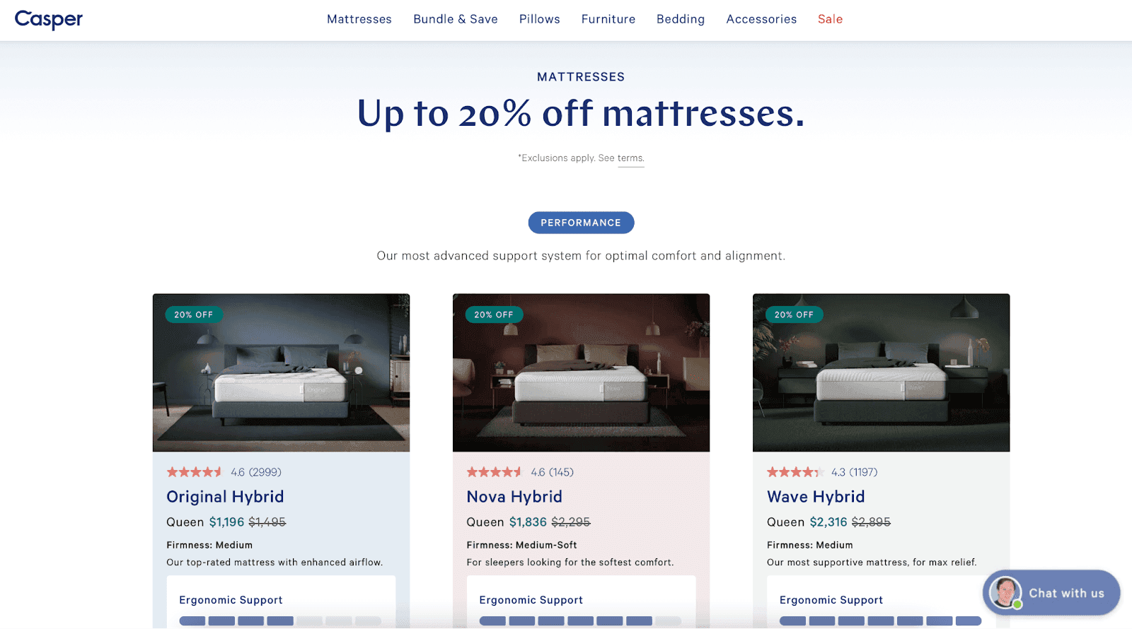 Casper mattresses - Up to 20% off mattresses