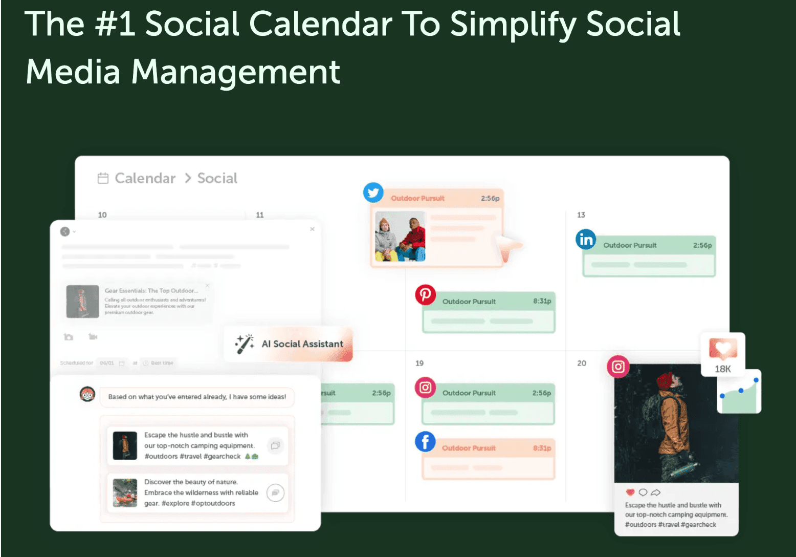 The #1 Social Calendar To Simplify Social Media Management