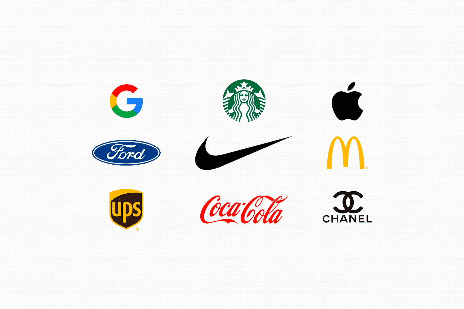 Nine of the most famous logos in brand history