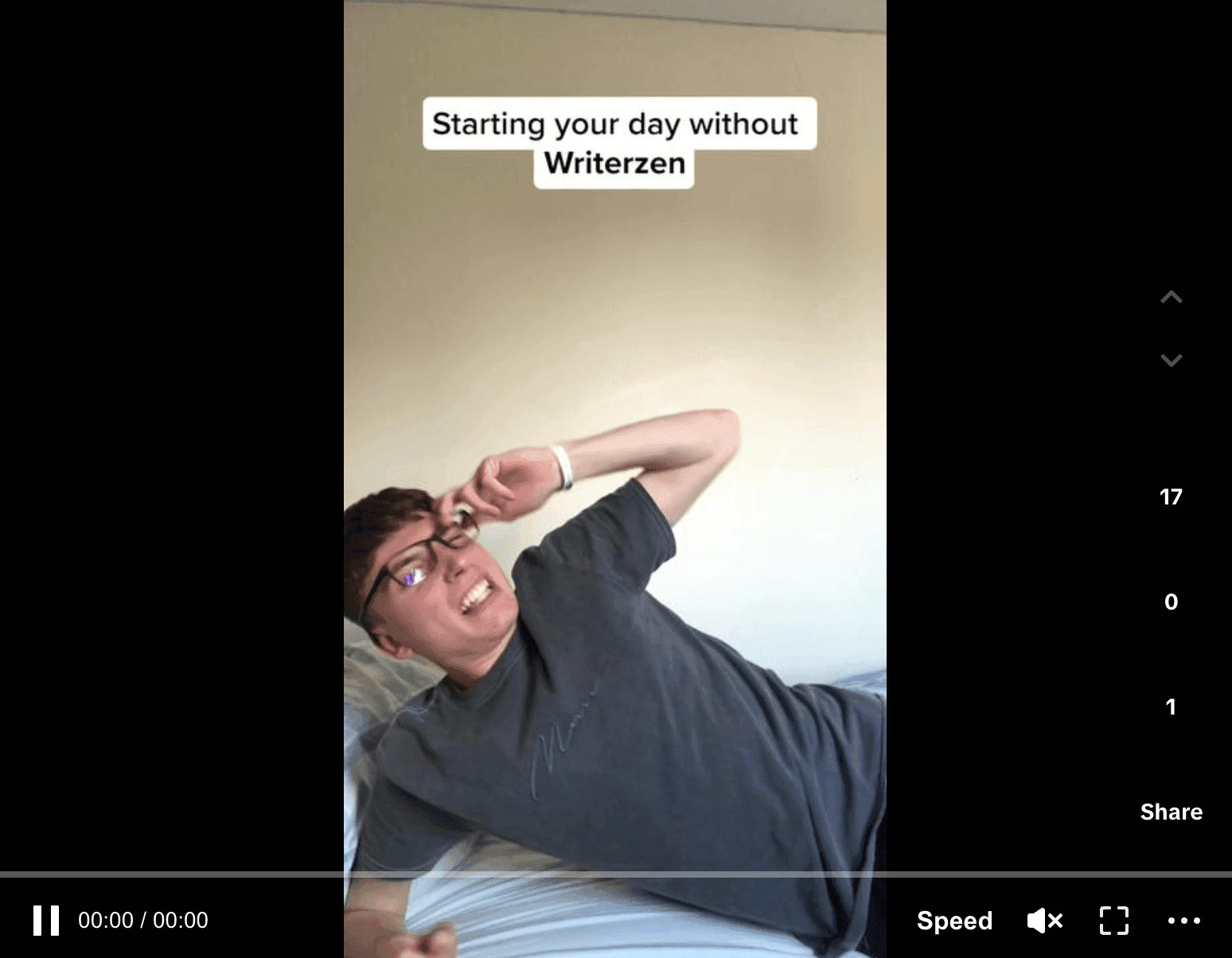 WriterZen TikTok video