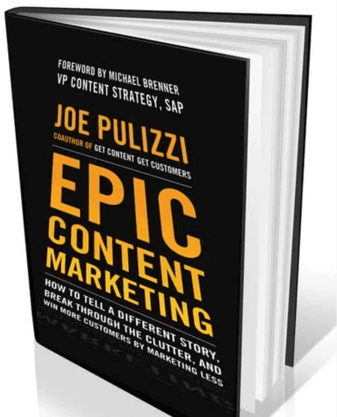 Book cover of Epic Content Marketing by Joe Pulizzi