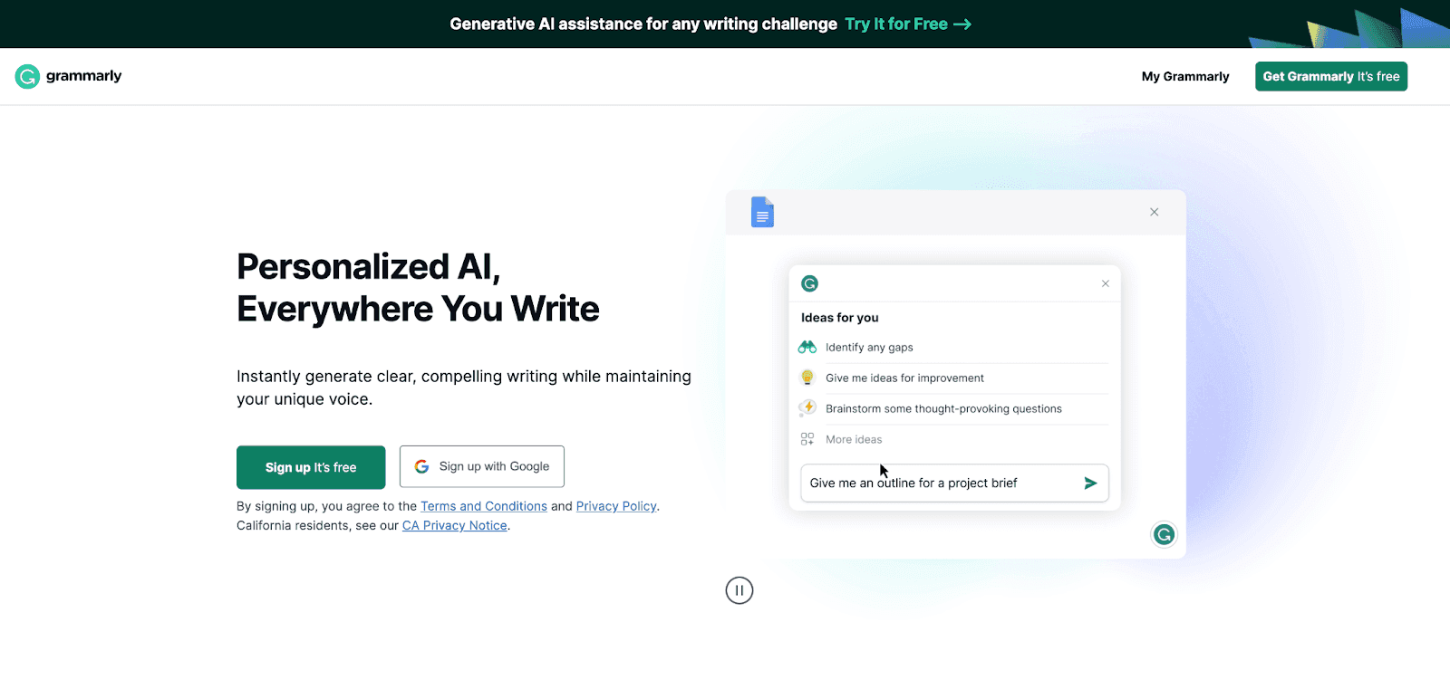 Personalized AI, Everywhere You Write