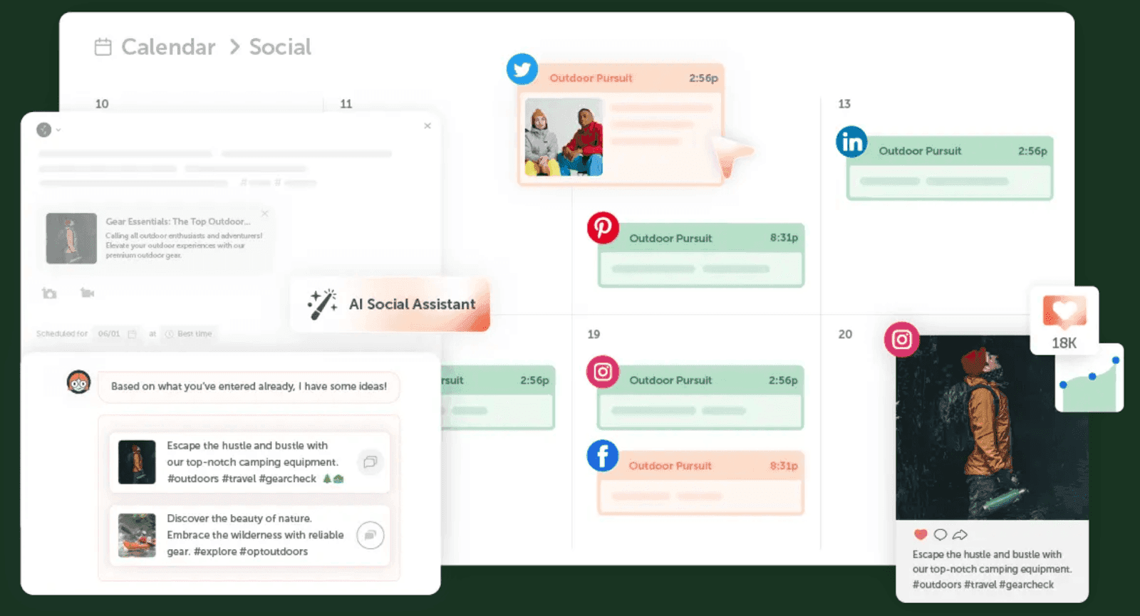 CoSchedule's Social Calendar