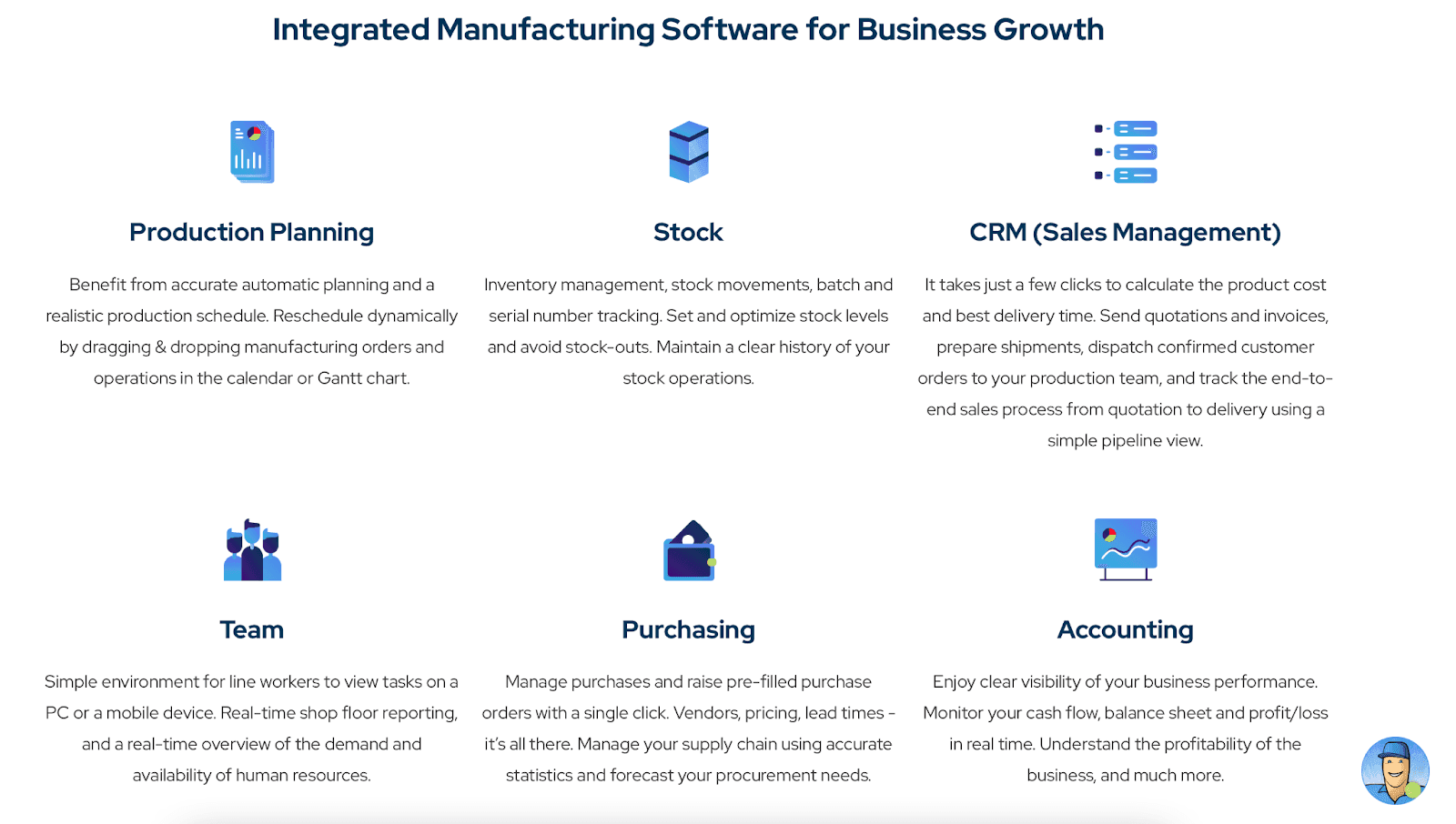 Integrated Manufacturing Software for Business Growth