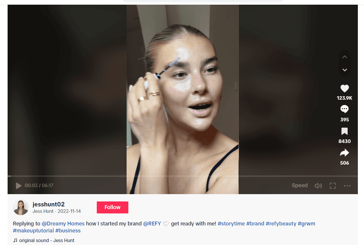 6 minute makeup tutorial TikTok
