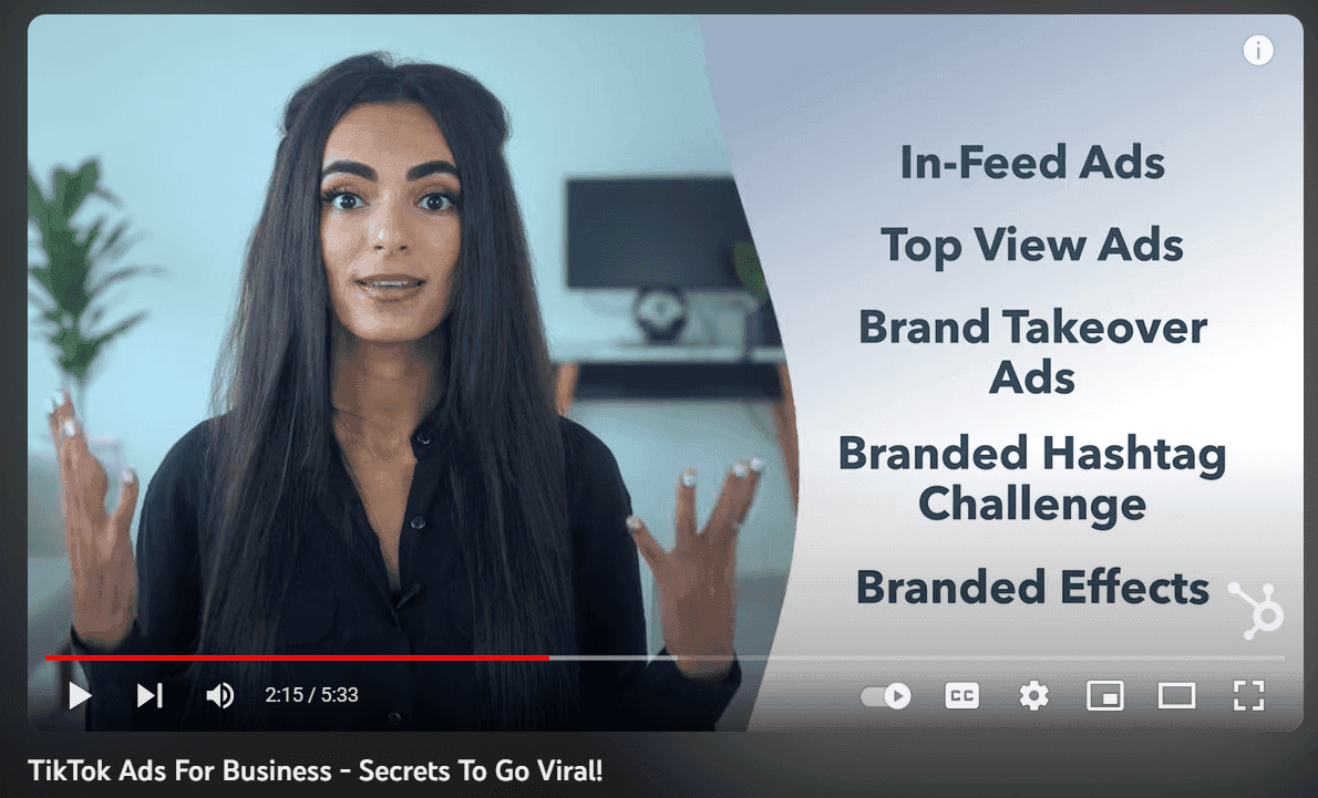 TikTok Ads for business - secrets to go viral YouTube video preview image