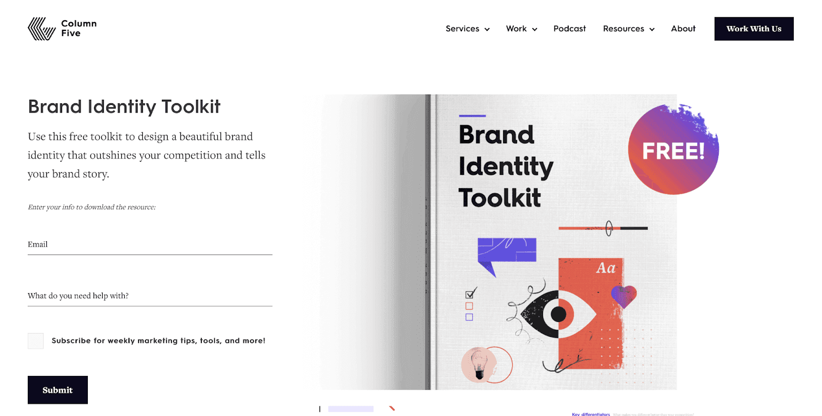 Use this free toolkit to design a beautiful brand identity that outshines your competition and tells your brand story