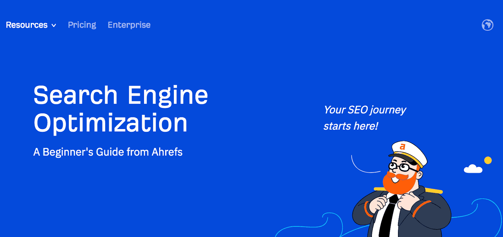 Search Engine Optimization - Beginner's Guide from Ahrefs blog post