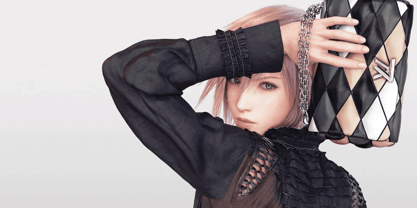 Louis Vuitton virtual model Lightning