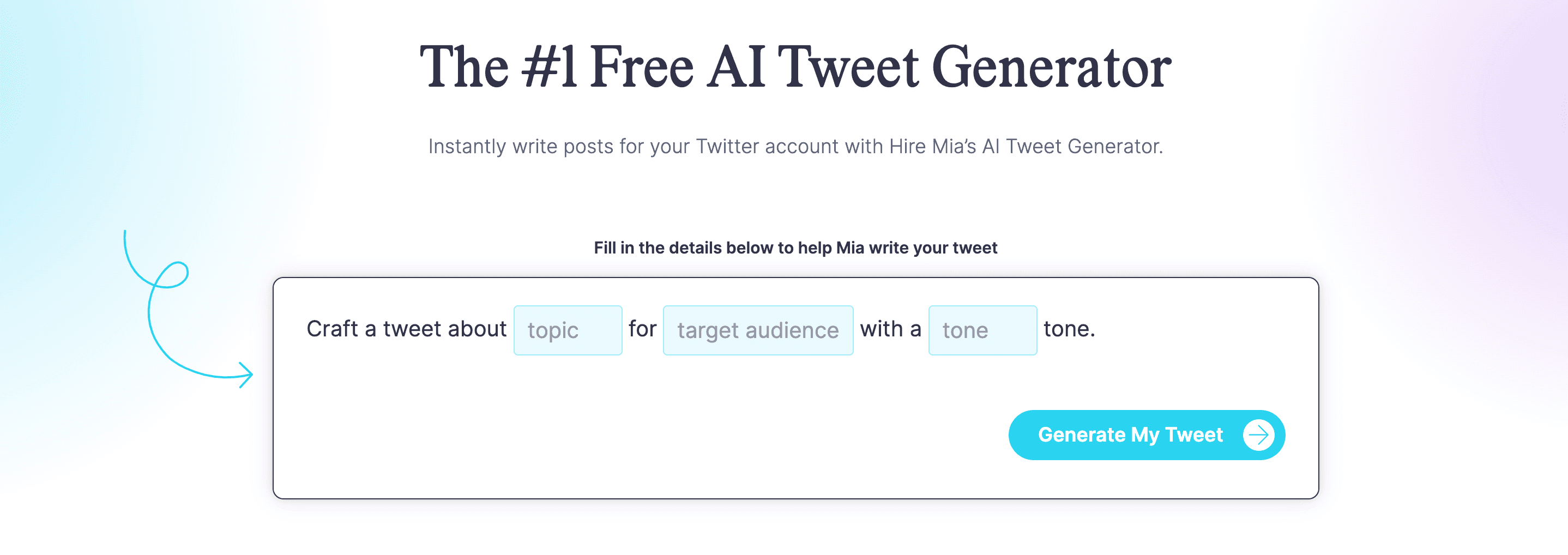 Coschedule ai tweet generator