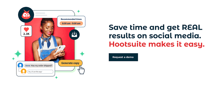 Hootsuite homepage