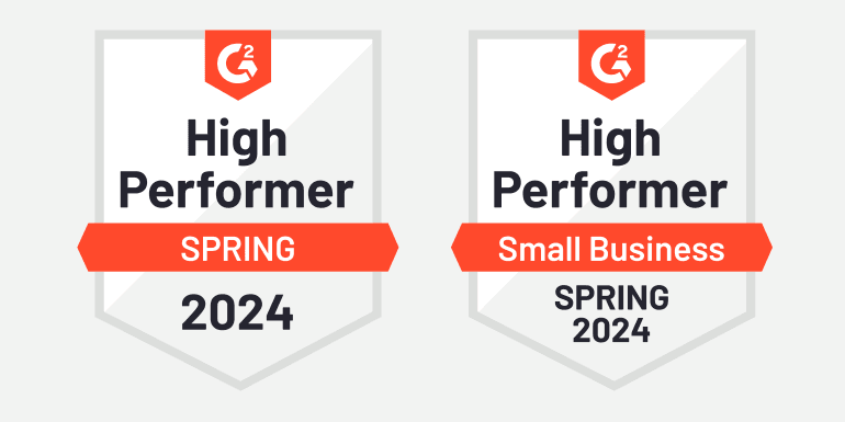 Calendar Product G2 High Performer Award Banner