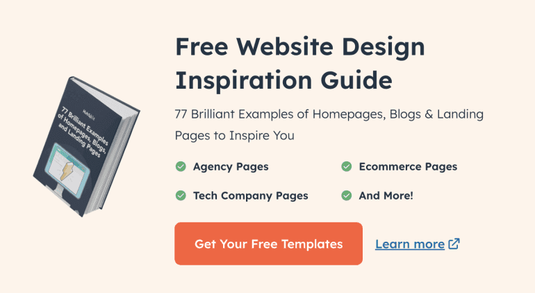 Free website design inspiration guide