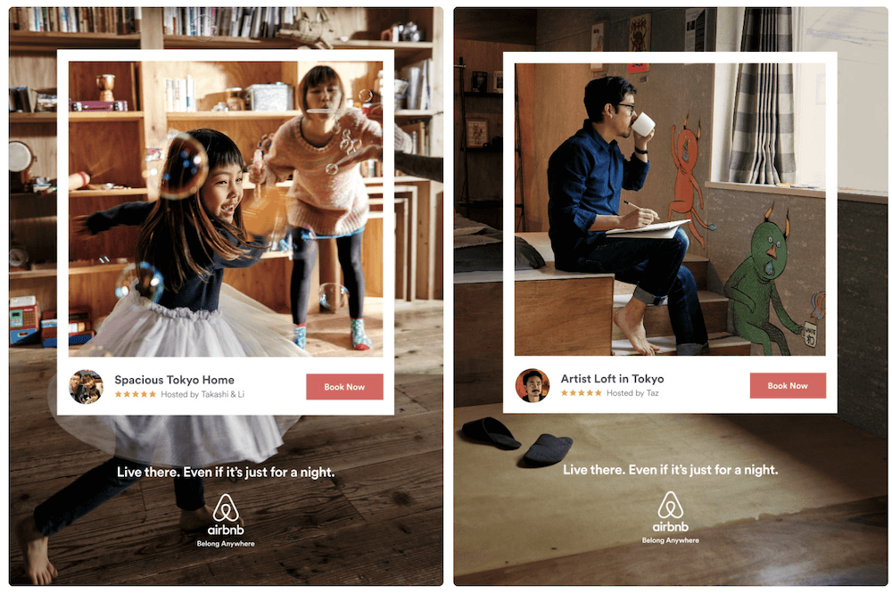 Families on the Airbnb: “Live There” Campaign 