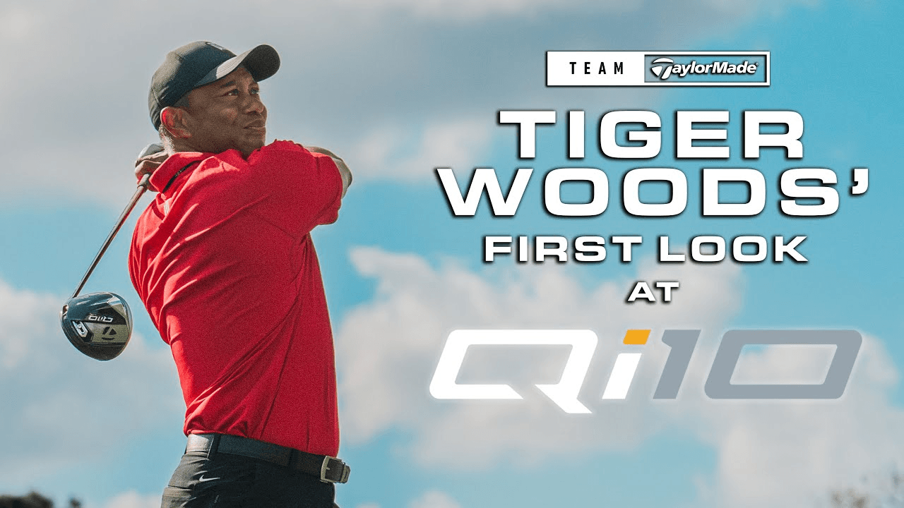 Tiger Woods' First Look At Qi10 Driver YouTube Video cover