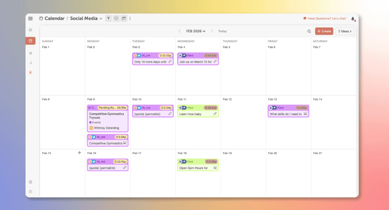 CoSchedule Content Calendar