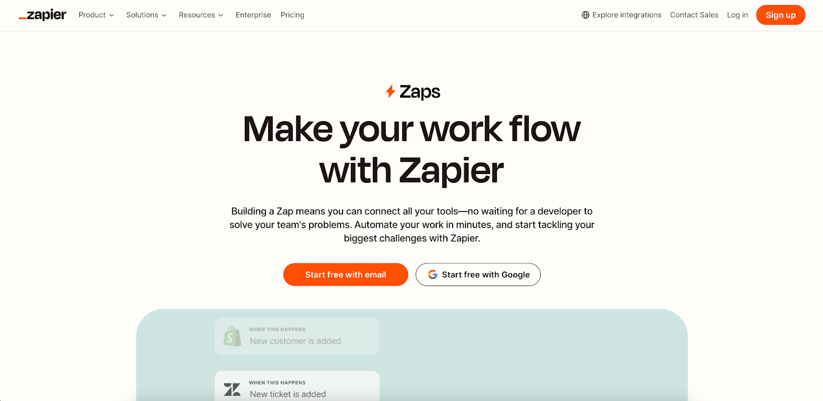 Team Collaboration Tool: Zapier, a tool to connect all your tools