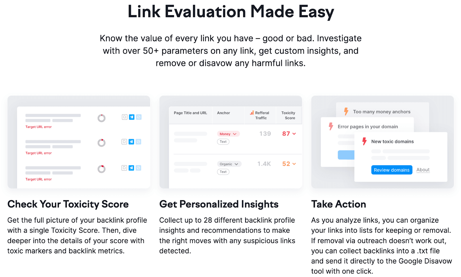 Backlink Audit from Semrush