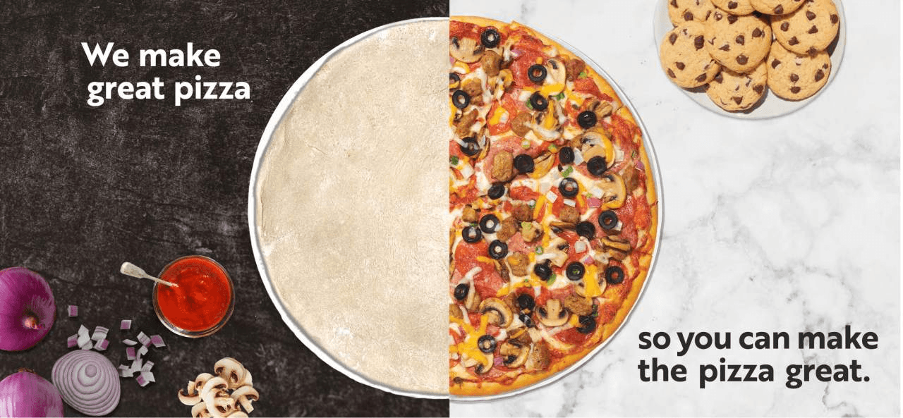 Papa Murphy's take-and-bake pizza advertisement as an example of Product Marketing Strategies