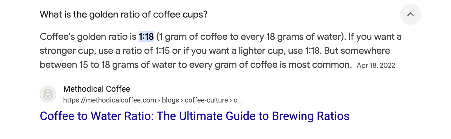 Google search that recognize questions and use your article to answer them