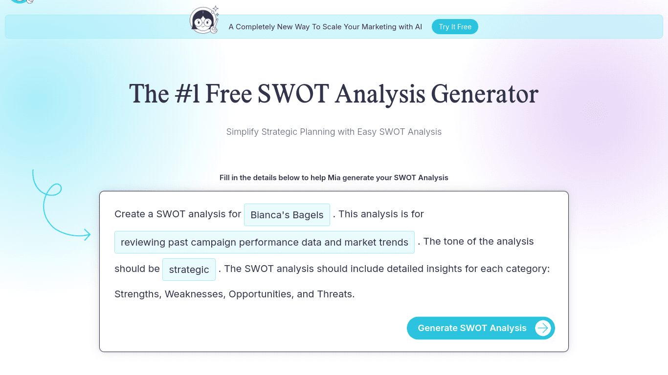 The #1 Free SWOT Analysis Generator