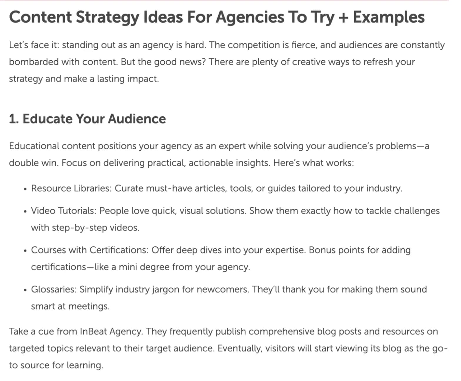 Content Marketing Strategies to Boost Your Agency's Success