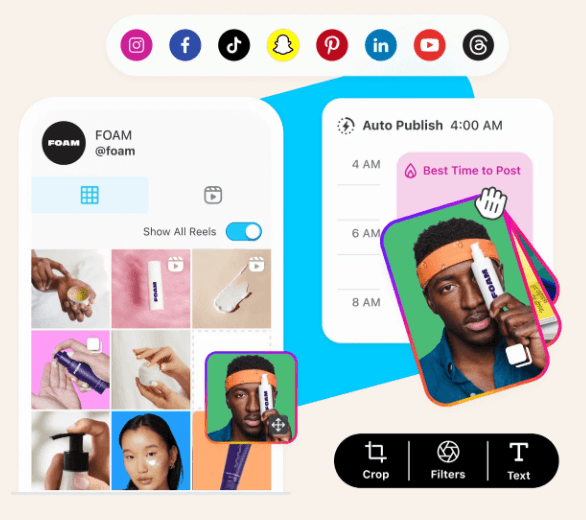 Later overview showing the popularity amongst social media influencers
