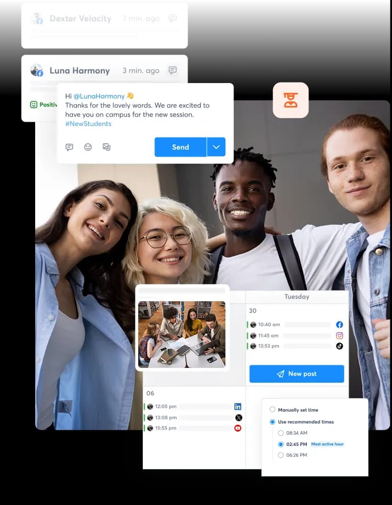 Agorapulse for higher education