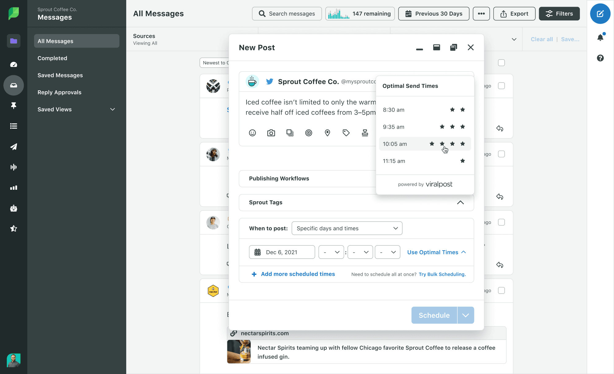 Sprout Social for higher education