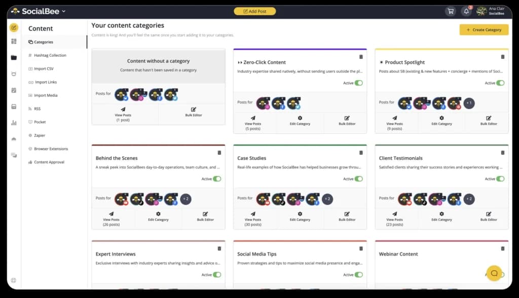 SocialBee Scheduler