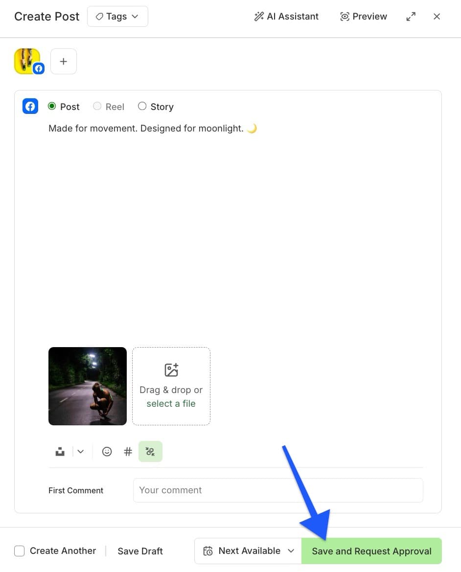 Buffer Social Approvals