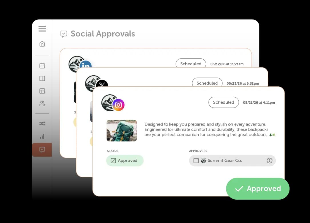 CoSchedule Social Approvals