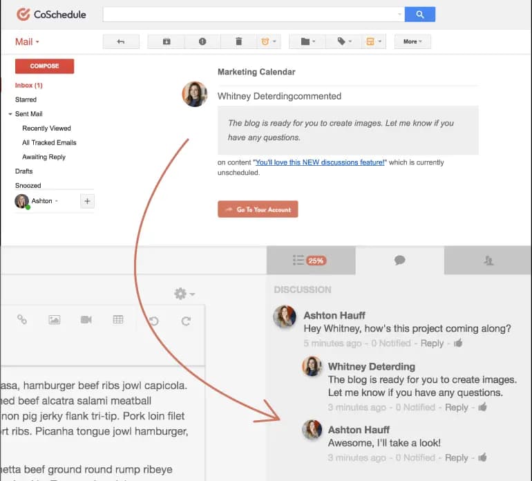CoSchedule Discussion Collaborations
