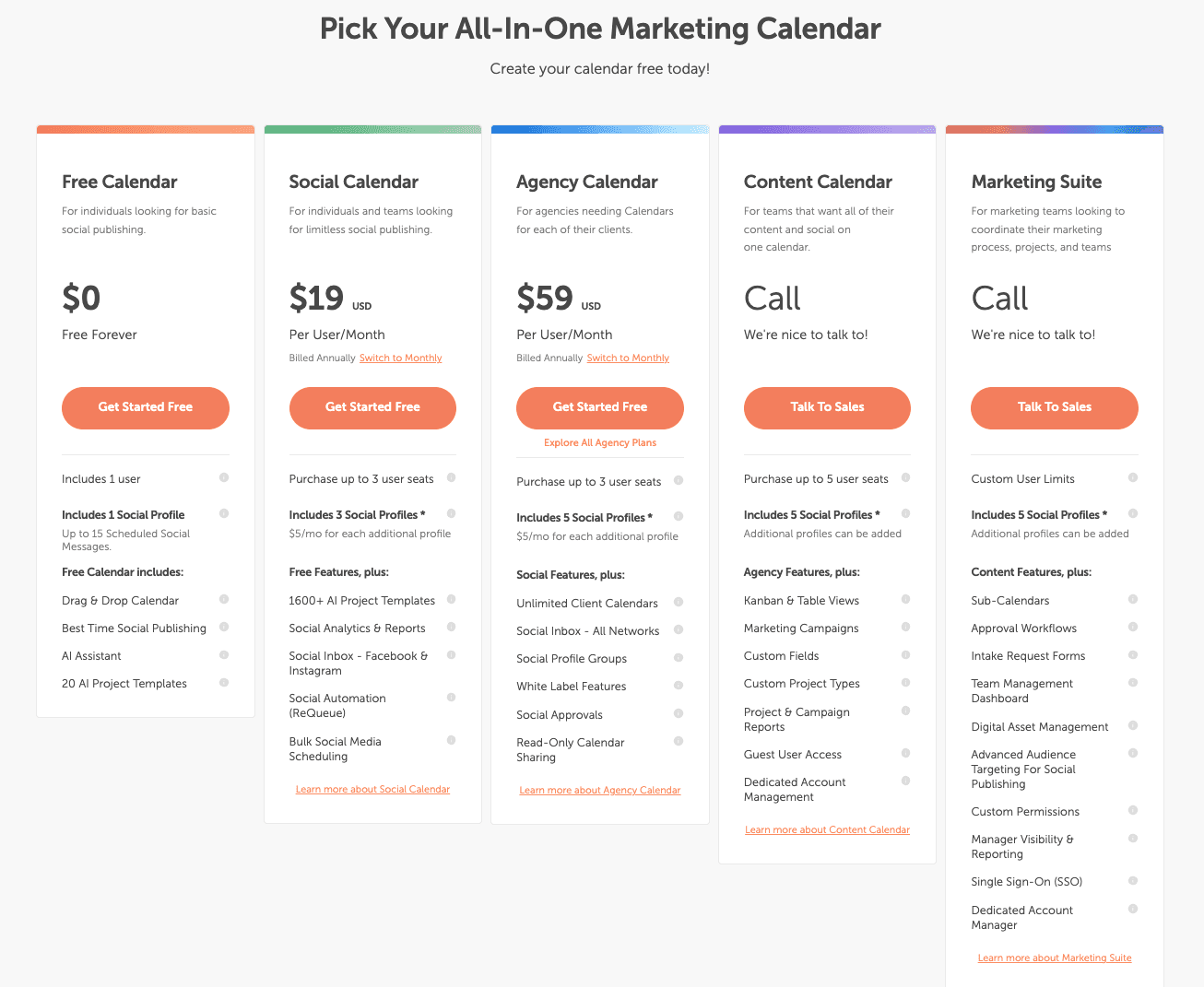 CoSchedule Pricing