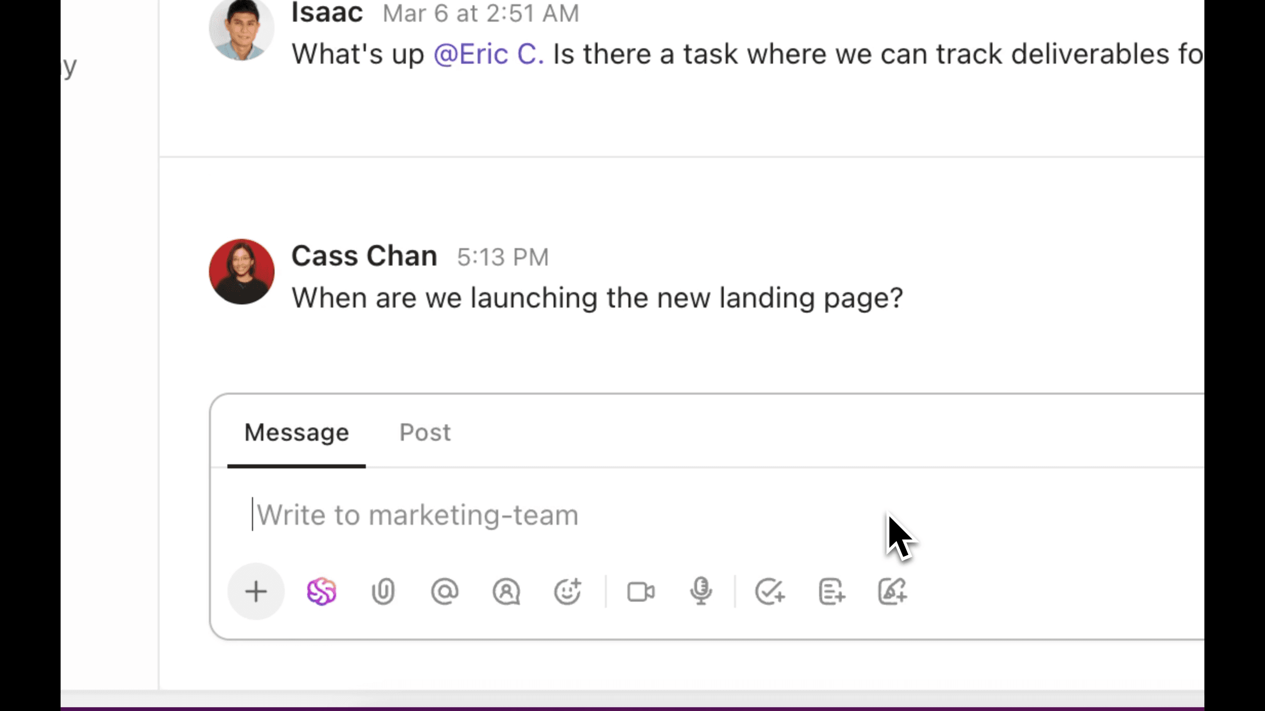 ClickUp Collaboration
