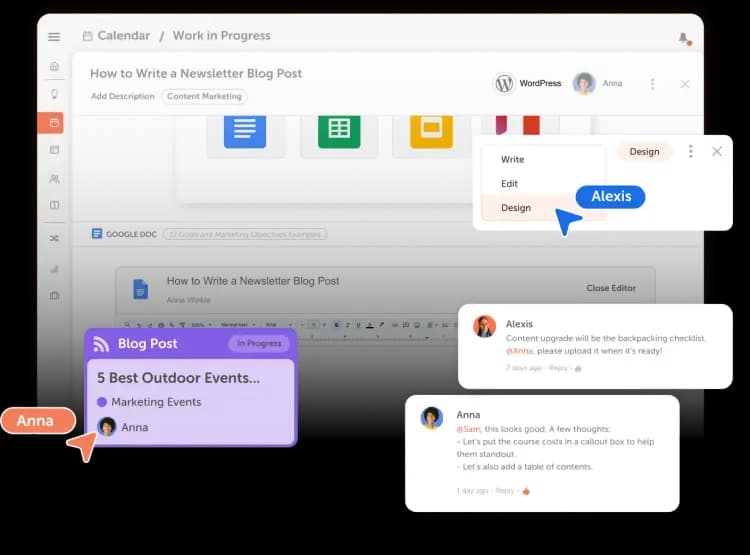CoSchedule Collaborations