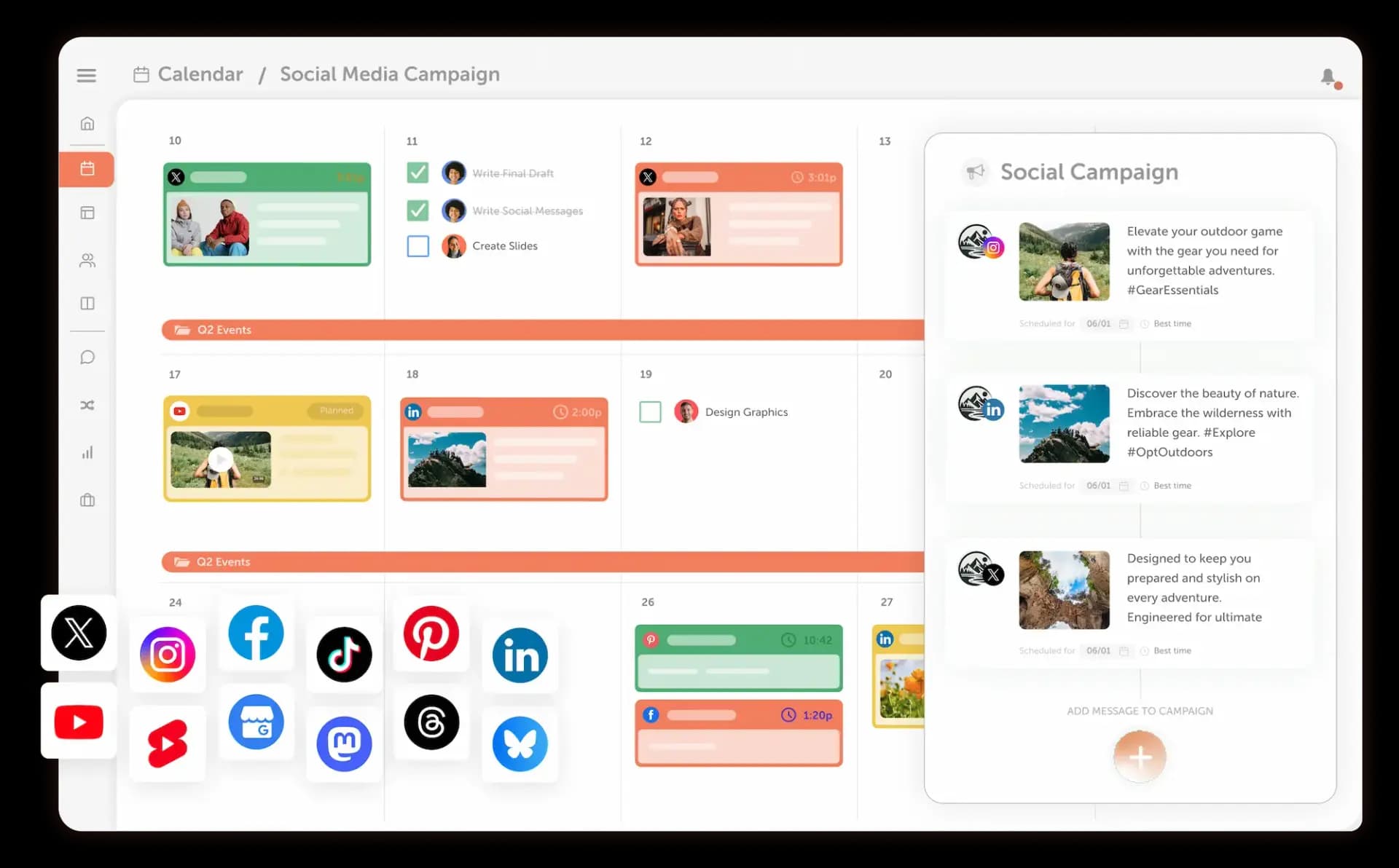 CoSchedule Social Publishing
