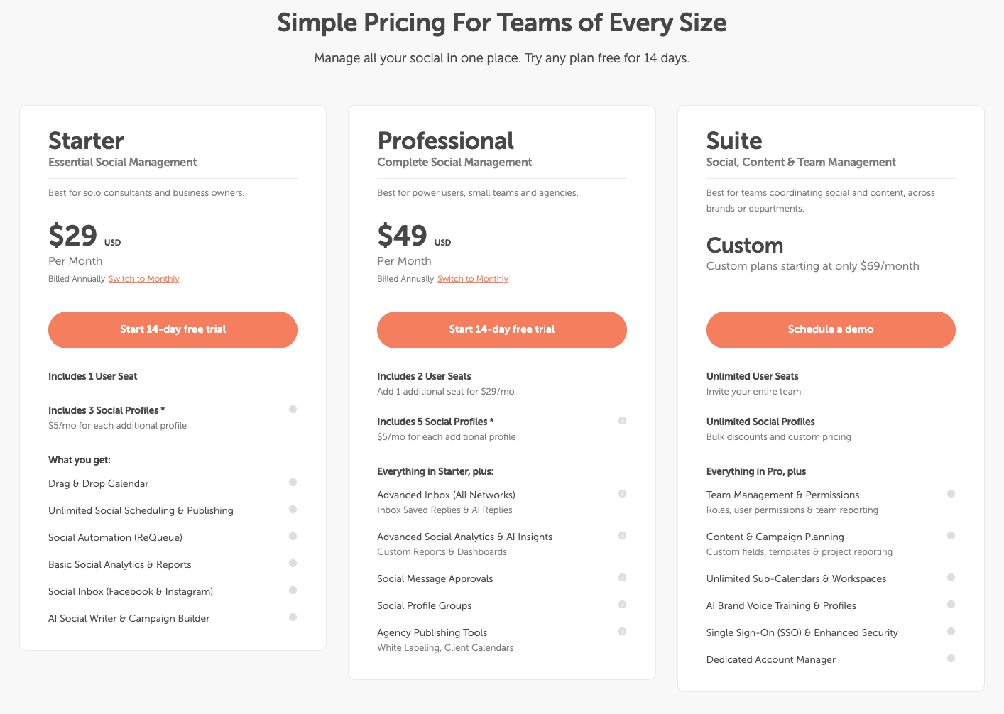 CoSchedule Pricing Update