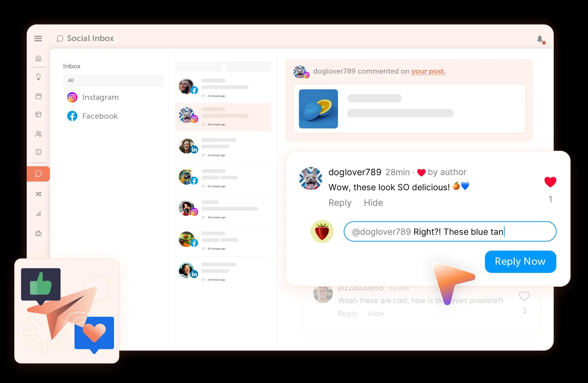 CoSchedule Social Inbox