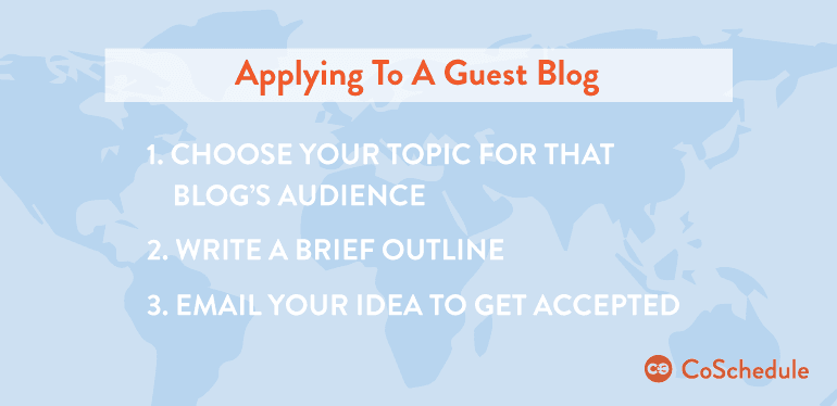 3 steps for guest blogging